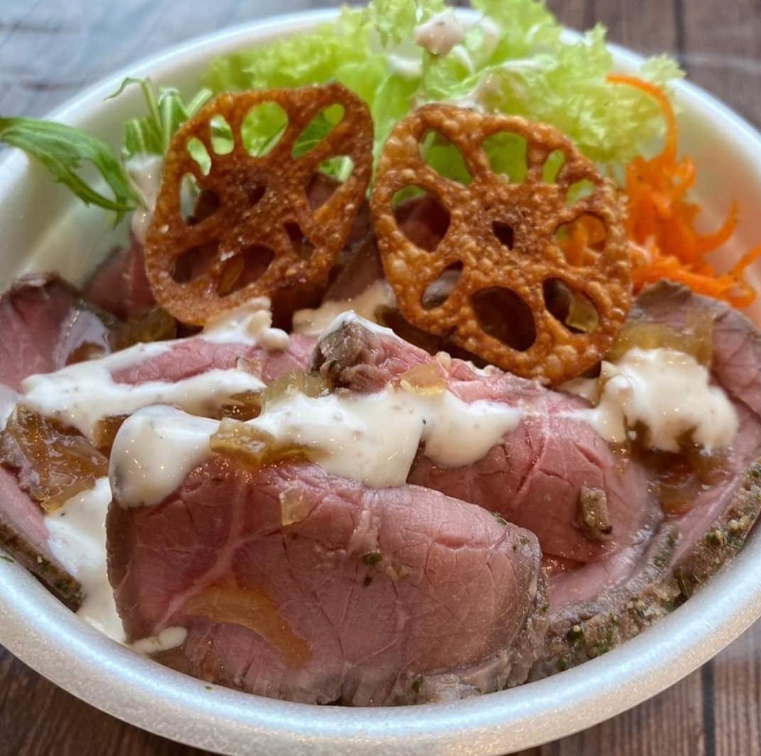 R.(週末限定)ローストビーフ丼【福利厚生会員様限定】