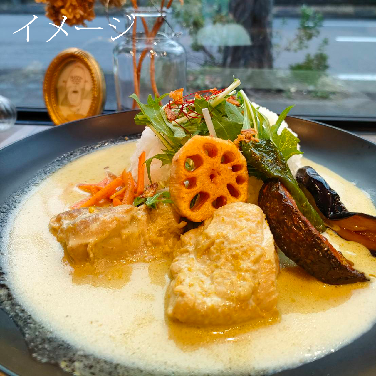 G.国産鶏もも肉のチキングリーンカレー【福利厚生会員様限定】